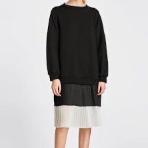 Zara Sweatshirt Dress